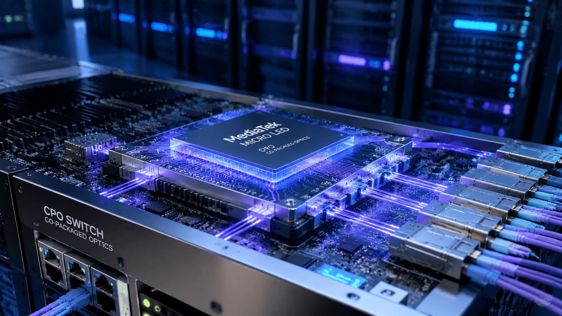 MediaTek Enters Optical Interconnect Market to Challenge Broadcom