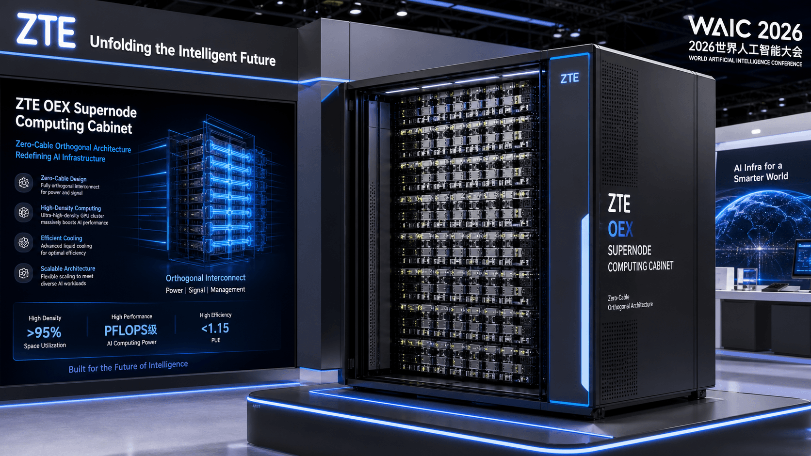 ZTE Wins WAIC SAIL Star Again: OEX Orthogonal Supernode and Full