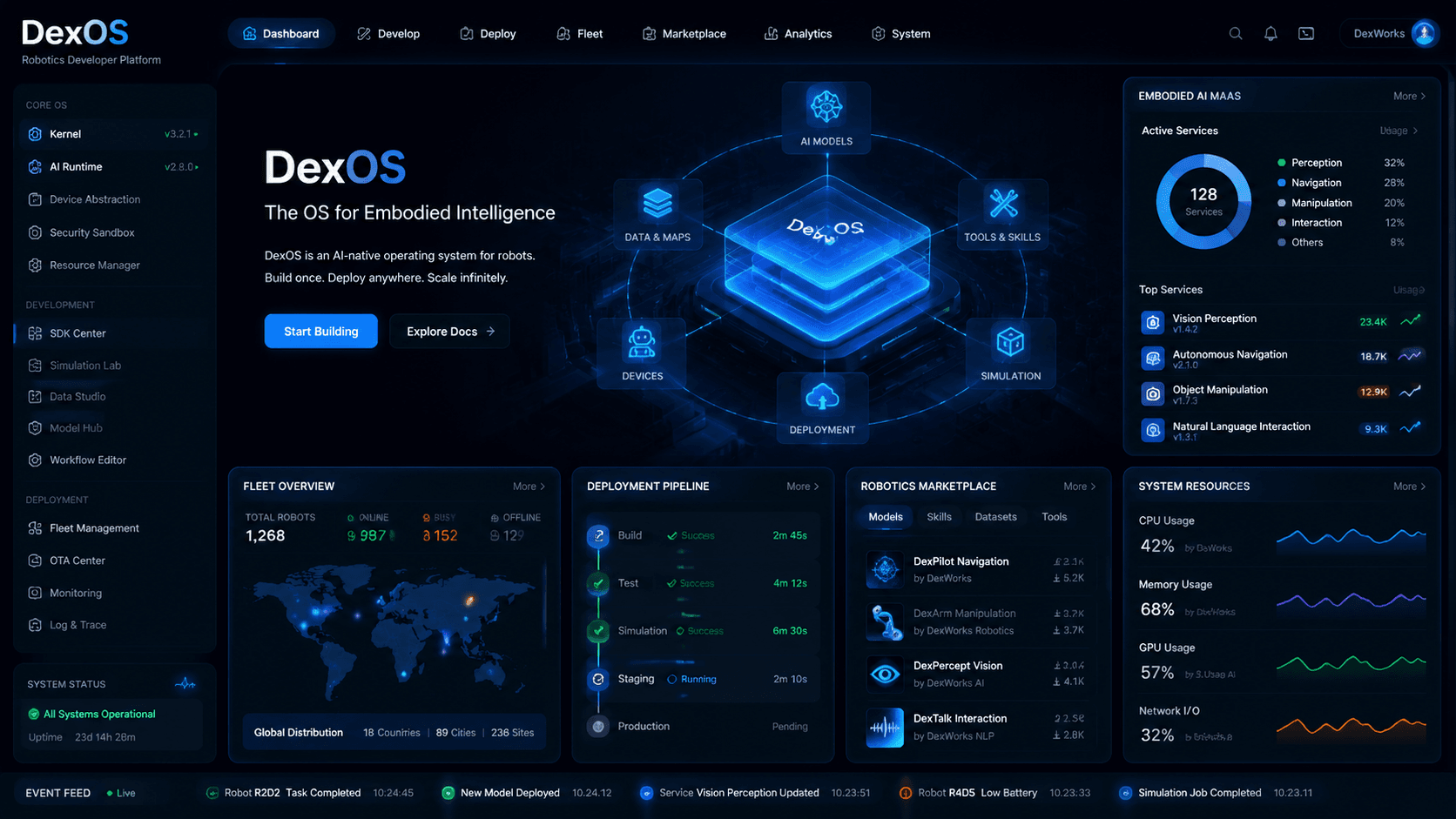 Dexmal Launches Embodied AI Platform and DexOS