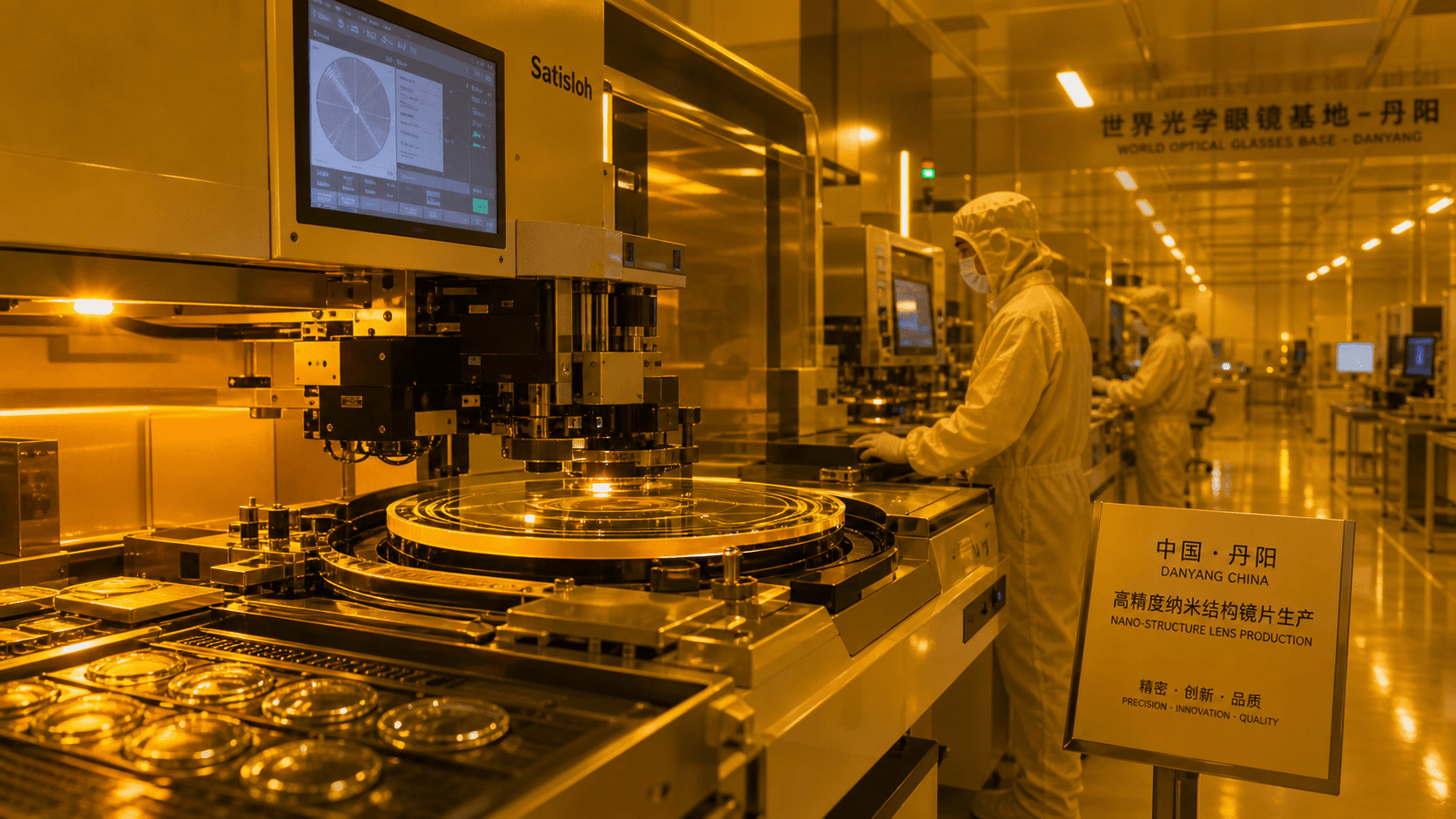Danyang County Adopts Lithography for Nano-Structured Lenses