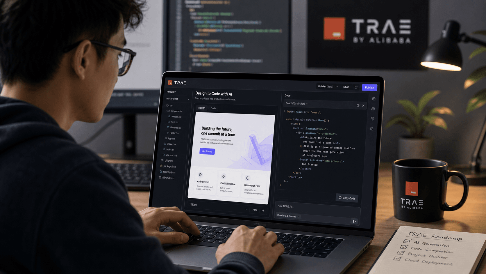 Alibaba's TRAE Work Adds Design Mode for Unified Development