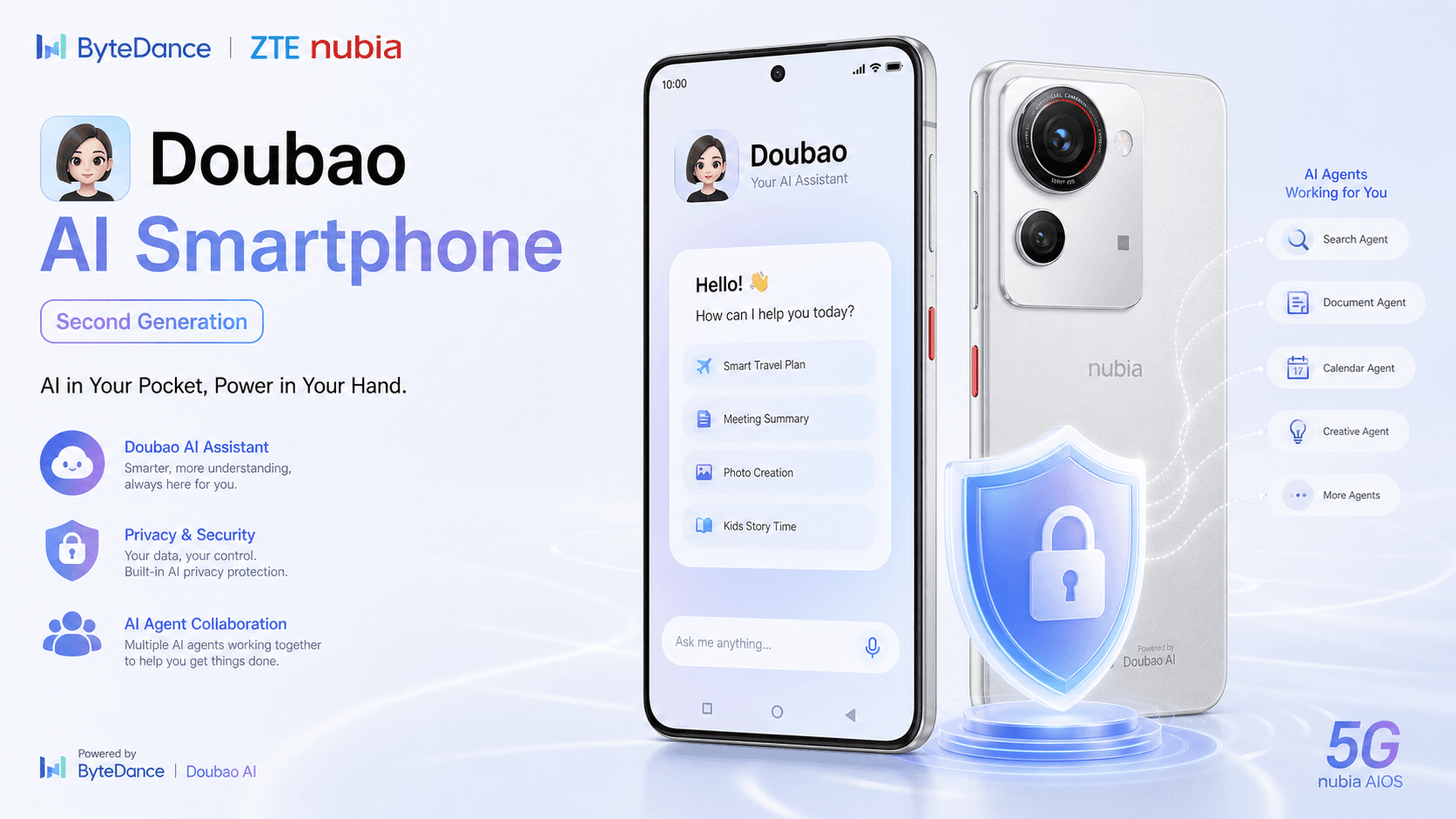 Second Gen Doubao AI Phone Focuses on Privacy and Agents