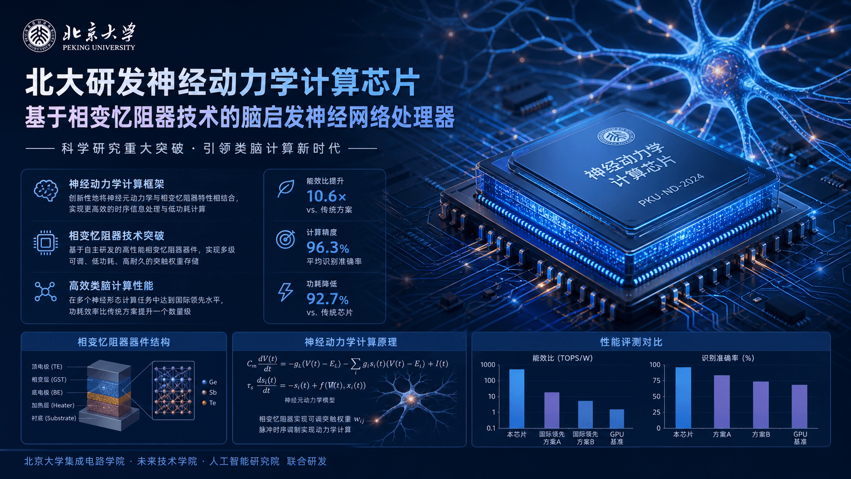 PKU Chip Hits 2.12ms Brain Latency, 478x A100 Speedup