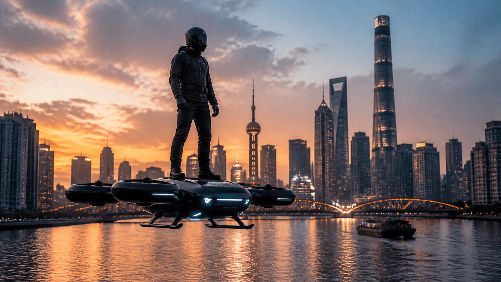 China’s First Standing-Posture Passenger eVTOL Debuts in Hangzhou — Kufei’s Urban and Dream Series Target Consumer Flight
