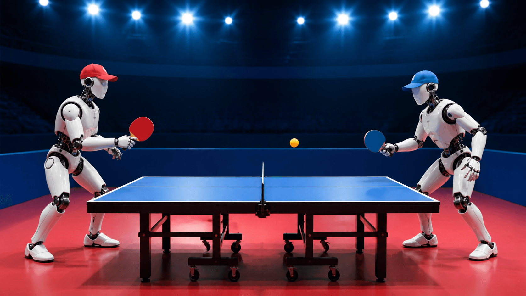 SMASH 2.0 Robots Complete Autonomous Table Tennis Match