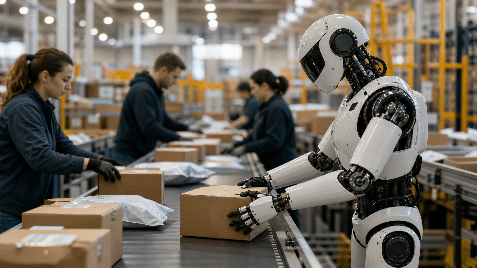 Humanoid Robots Move From Showcases to Work