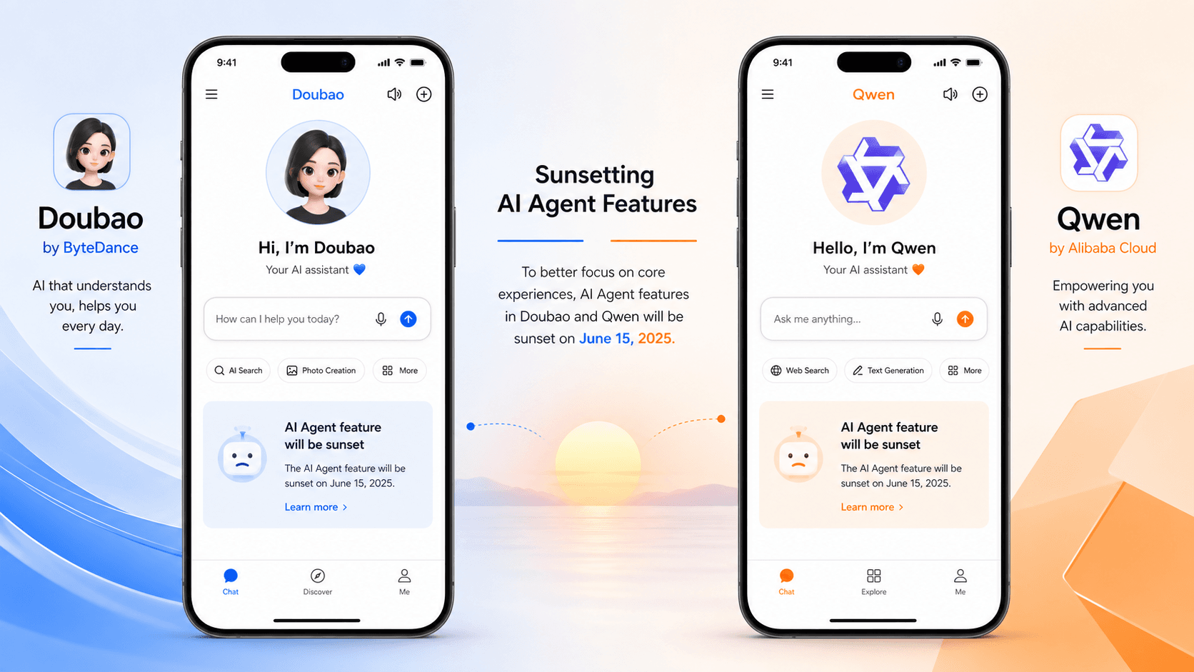 ByteDance and Alibaba to Sunset AI Agent Features