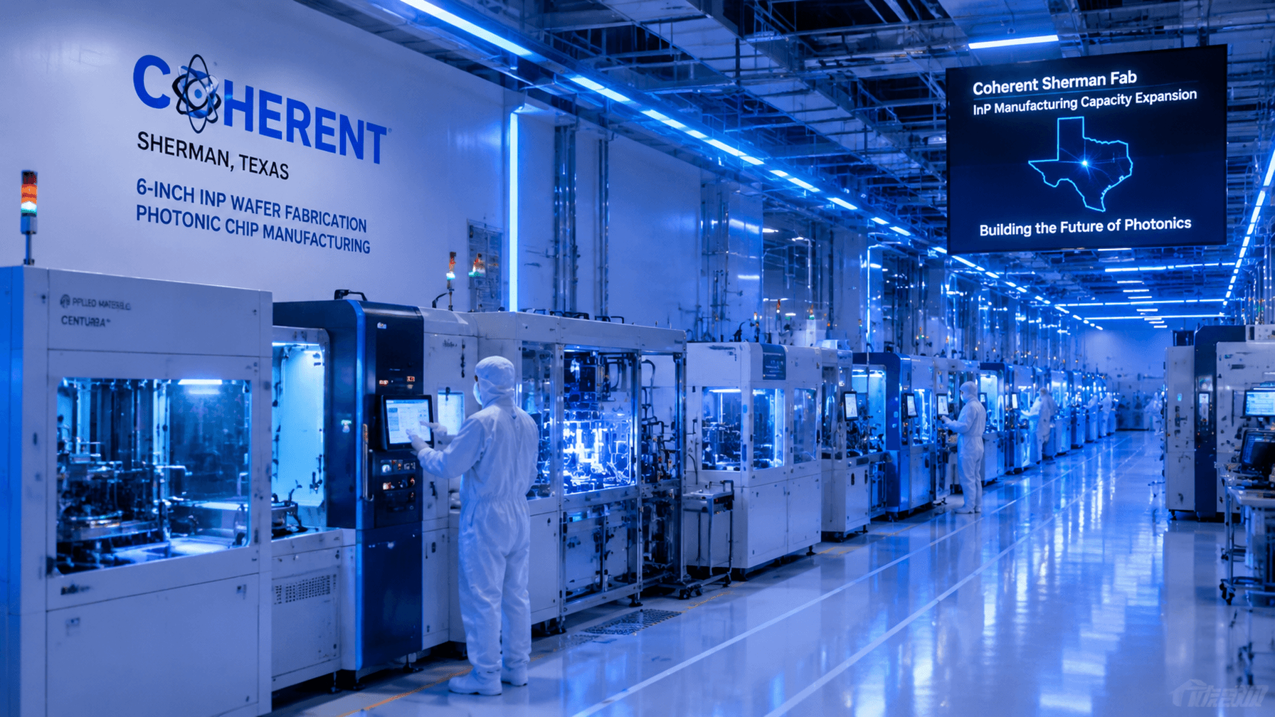 Optical Chip Makers Expand Capacity for AI Data Centers