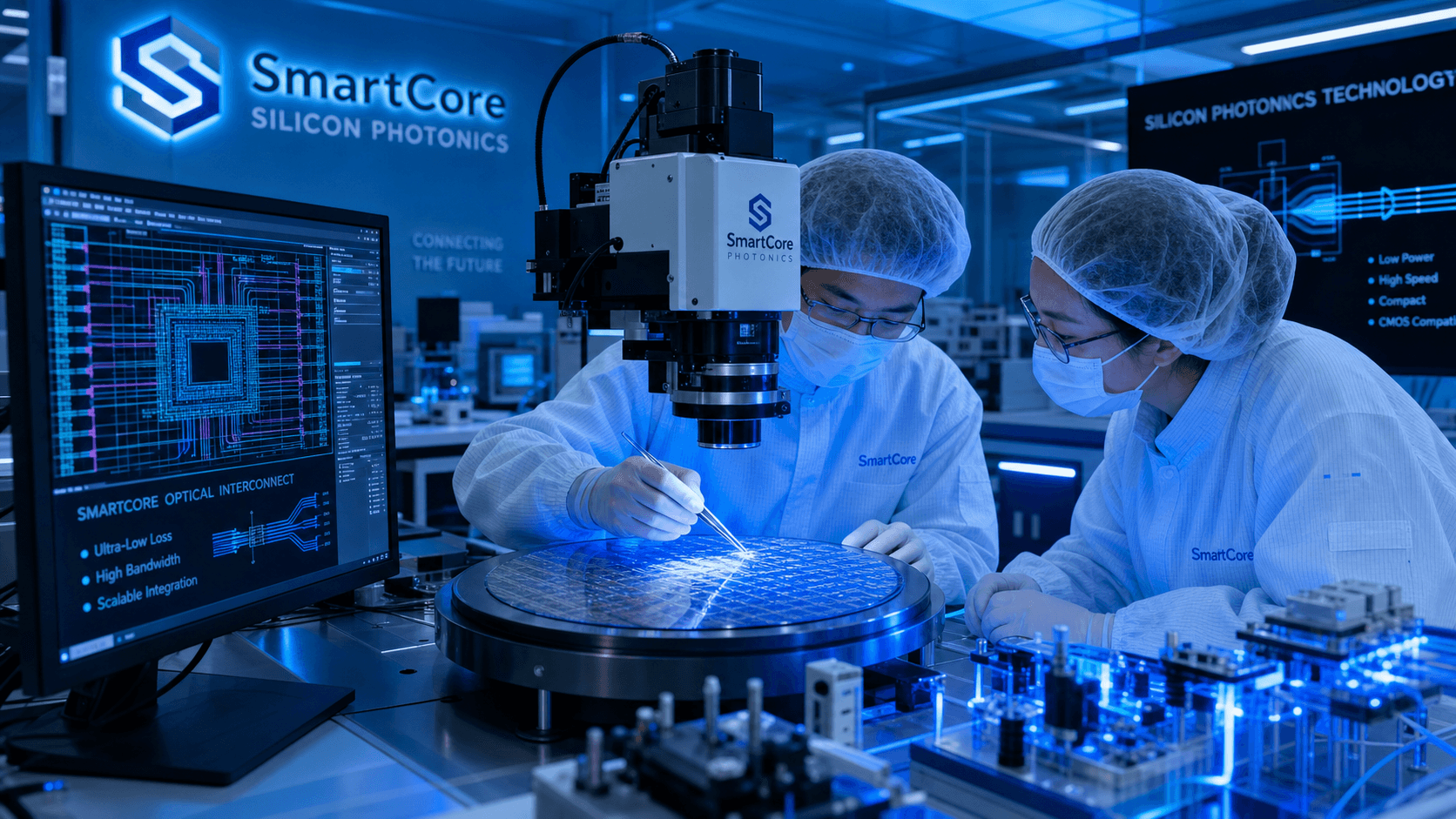 SmartCore lands China angel++ round for silicon photonics AI interconnect