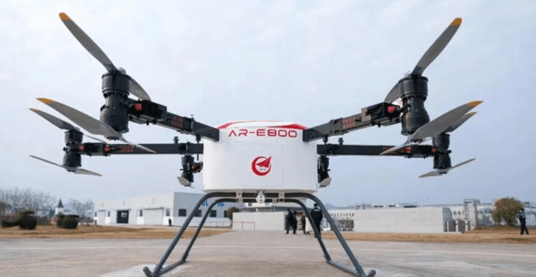 China’s First Heavy-Lift eVTOL AR-E800 Completes Successful Maiden Flight