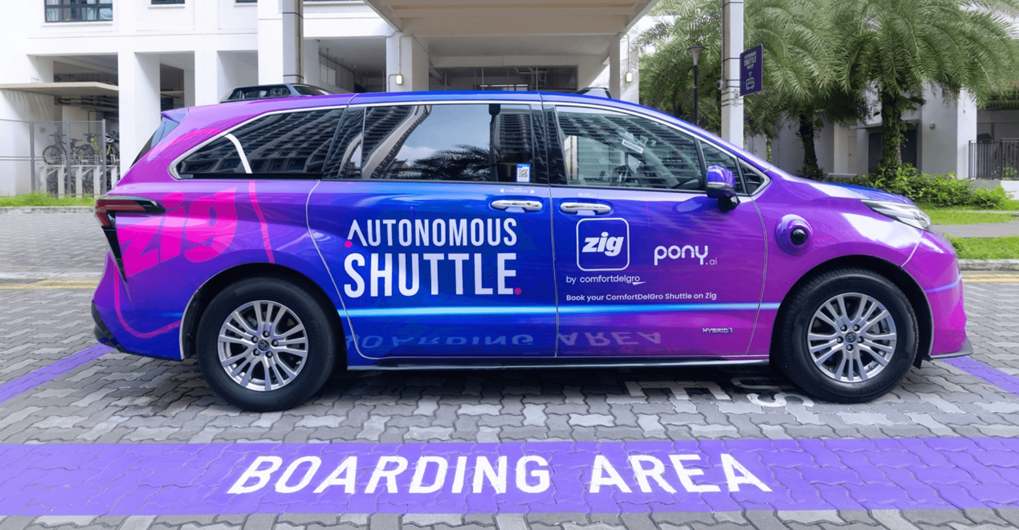 Pony.ai Launches Robotaxi in Singapore